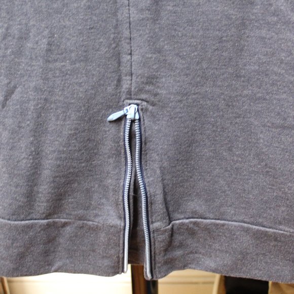 Helly Hanson Blue cotton blend top with back zipper XS - Picture 5 of 7